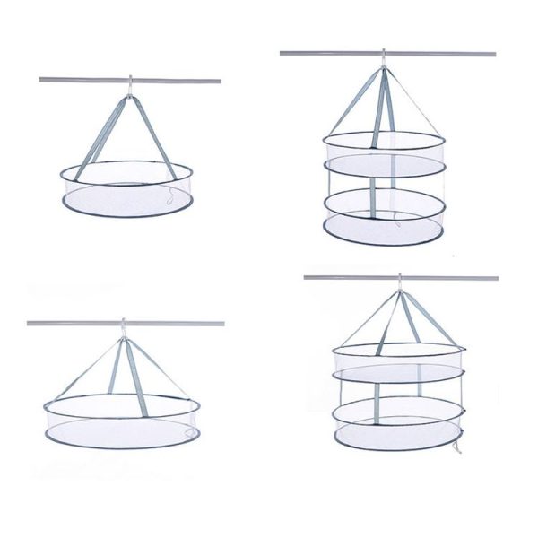 Foldable Drying Clothes Net Hanging Sweater Drying Rack, Spec: 51cm 1 Layer - Image 2