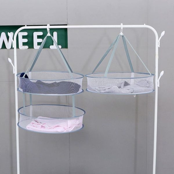 Foldable Drying Clothes Net Hanging Sweater Drying Rack, Spec: 51cm 1 Layer - Image 5