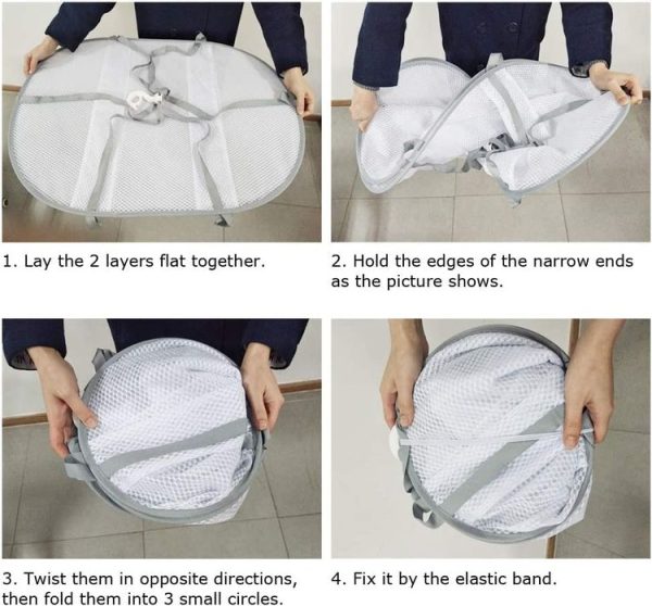 Foldable Drying Clothes Net Hanging Sweater Drying Rack, Spec: 51cm 1 Layer - Image 6