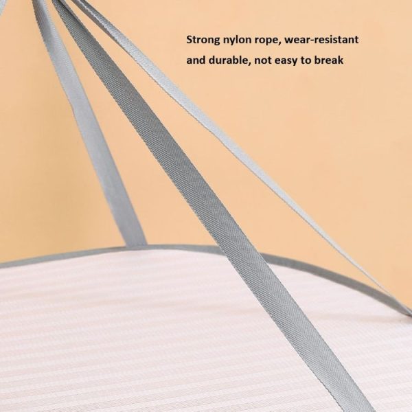 40 x 60cm Foldable Drying Fishing Vegetables Fish Net Hanging Clothes Drying Storage Shelf, Spec: 1 Layer (White) - Image 6