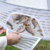 40 x 60cm Foldable Drying Fishing Vegetables Fish Net Hanging Clothes Drying Storage Shelf, Spec: 1 Layer (White) - Image 7