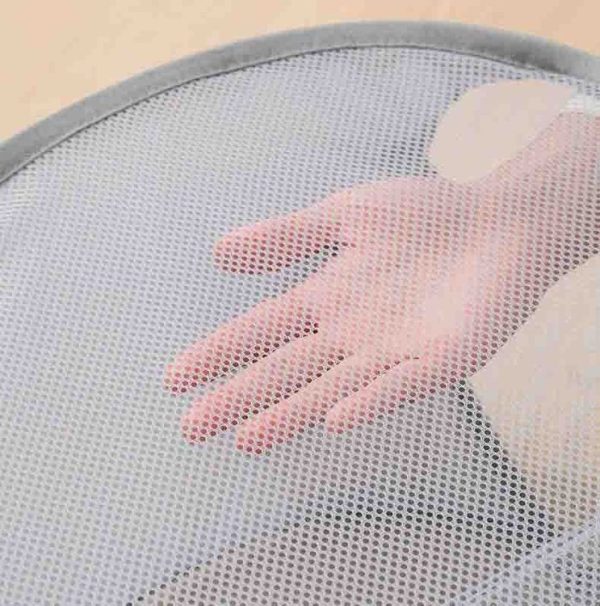 Foldable Storage Basket Household Layered Thickened Dirty Laundry Basket, Spec: 2 Grids Black - Image 8
