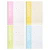 Deli 7688 A4 60-pages Spiral Bound Notebook Live Page Office Business Notepad (Random Color Delivery)
