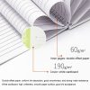 Deli 7688 A4 60-pages Spiral Bound Notebook Live Page Office Business Notepad (Random Color Delivery) - Image 4