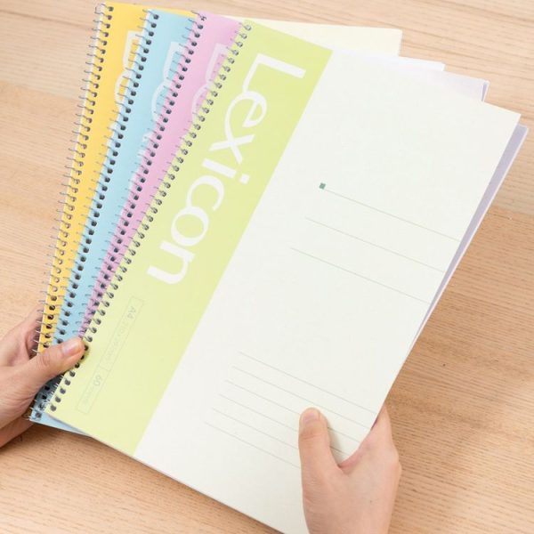 Deli 7688 A4 60-pages Spiral Bound Notebook Live Page Office Business Notepad (Random Color Delivery) - Image 7