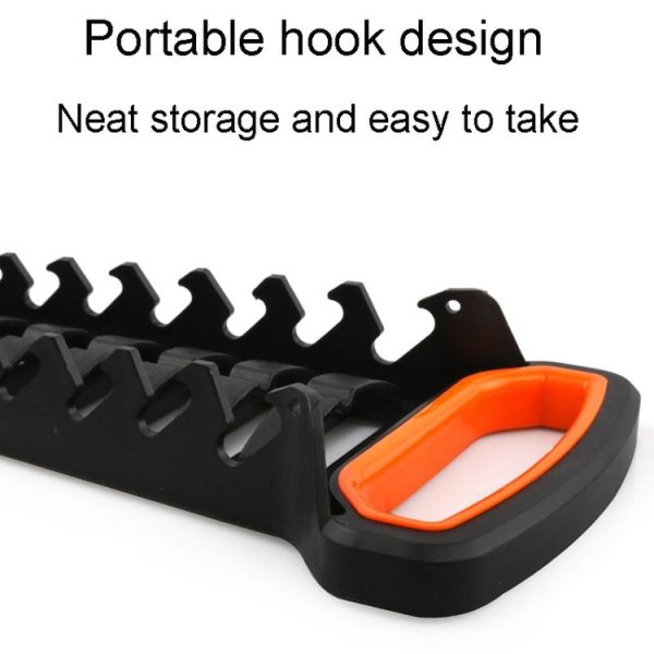 5 In 1 Ratchet Wrench Set Holder Two Way Opening Wrench Storage Rack - Image 4