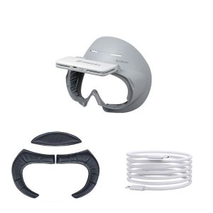 PICO 4 Hibloks VR Glasses Face Cushion Protector Pad With Fan, Spec: 1pc PU Cotton