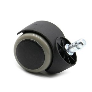 2 Inch 11 x 22mm Plunger Swivel Casters Chair Replacement Wheels (Gray)