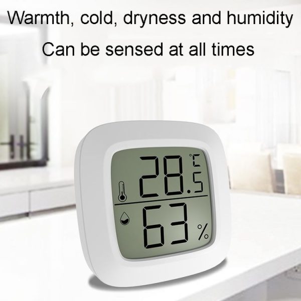 Mini Electronic Pet Temperature And Humidity Meter Highly Precise Temperature And Humidity Meter For Home Use, Model: Degrees Celsius - Image 4