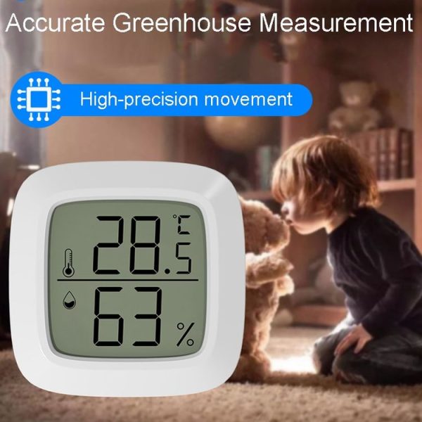 Mini Electronic Pet Temperature And Humidity Meter Highly Precise Temperature And Humidity Meter For Home Use, Model: Degrees Celsius - Image 7