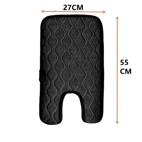 Children Single-Seat Car Winter Electric Heated Seat Cushion (Black) - Image 3