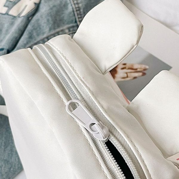 Cute Cartoon Student Crossbody Bag Lightweight Shoulder Bag (Blue) - Image 6