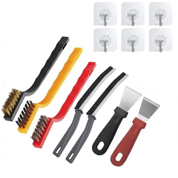 13pcs / Set Multifunctional Kitchen Stove Cleaning Brush Set Range Hood Sink Gap Brush