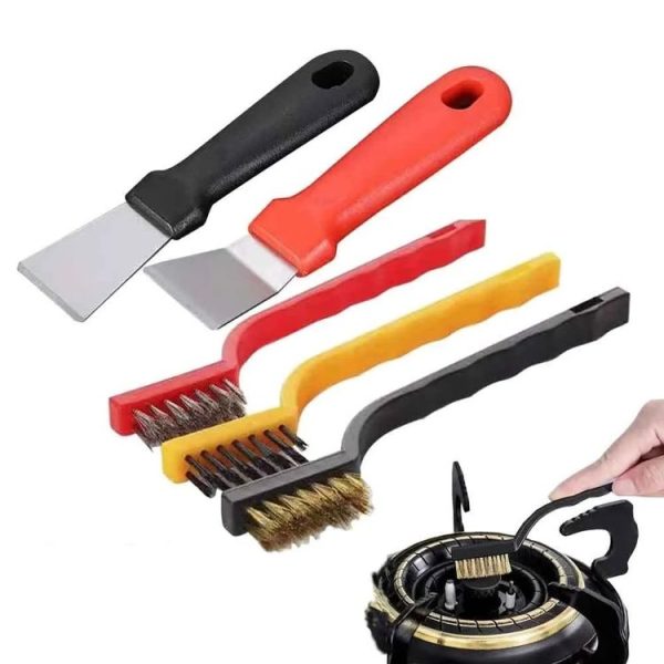 13pcs / Set Multifunctional Kitchen Stove Cleaning Brush Set Range Hood Sink Gap Brush - Image 2