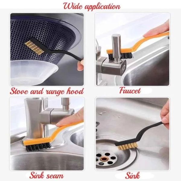 13pcs / Set Multifunctional Kitchen Stove Cleaning Brush Set Range Hood Sink Gap Brush - Image 6