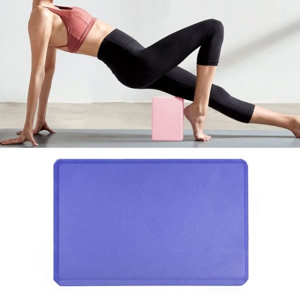 EVA Professional Yoga Bricks for Adults and Children Dance Bricks, Color: Blue 120g