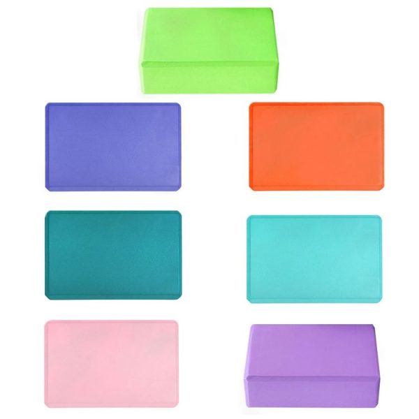 EVA Professional Yoga Bricks for Adults and Children Dance Bricks, Color: Blue 120g - Image 2