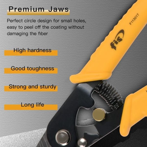 Komshine FIS Three-port Optical Wire Stripping Aperture Precise Safety Lock Design (FT11301T) - Image 3