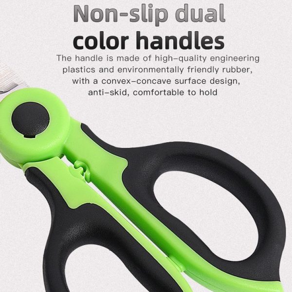 KomShine Stainless Steel Kevlar Serrated Fiber Optic Stripping Scissors (KS-K2) - Image 5