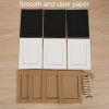10pcs / Set DIY Photo Gallery Wall Mounted Paper Photo Frame With Twine Clip, Size: 3 inch (White) - Image 3