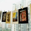 10pcs / Set DIY Photo Gallery Wall Mounted Paper Photo Frame With Twine Clip, Size: 3 inch (White) - Image 5
