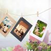 10pcs / Set DIY Photo Gallery Wall Mounted Paper Photo Frame With Twine Clip, Size: 3 inch (White) - Image 6