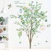 Plant Background Wall Stickers Living Room Sofa Decorative Decals (Green) - Image 4
