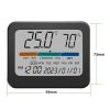 Indoor Temperature And Humidity Monitor Thermometer Hygrometer With Perpetual Calendar - Image 2