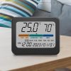 Indoor Temperature And Humidity Monitor Thermometer Hygrometer With Perpetual Calendar - Image 8