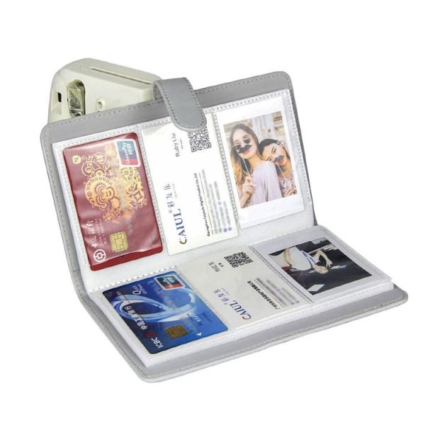 Polaroid Mini11 3 Inch PU Photo Album Bank Card Stamp Storage Album, Pattern: Oil Album - Image 6