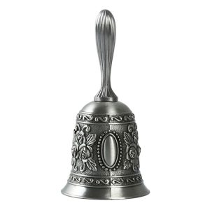 Rose Hand Shaking Bells Metal Crafts Ornaments Bar Bells (Tin)