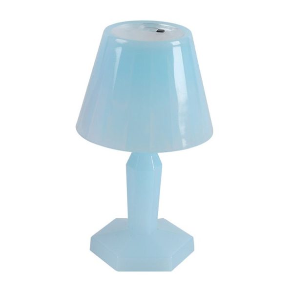 LED Electronic Light Ambient Candy Small Table Lamp Decorative Night Lights (Blue)