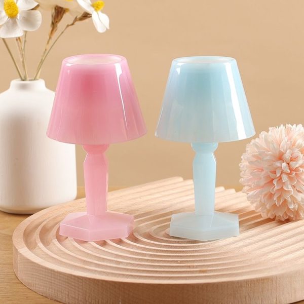 LED Electronic Light Ambient Candy Small Table Lamp Decorative Night Lights (Blue) - Image 2