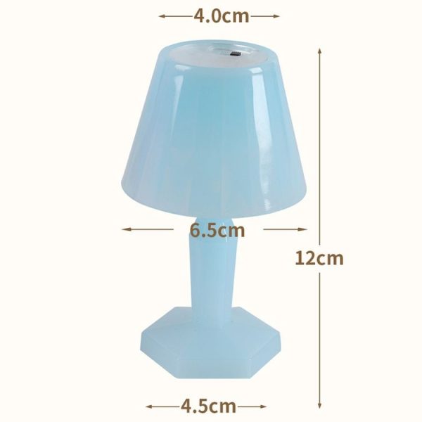 LED Electronic Light Ambient Candy Small Table Lamp Decorative Night Lights (Blue) - Image 3