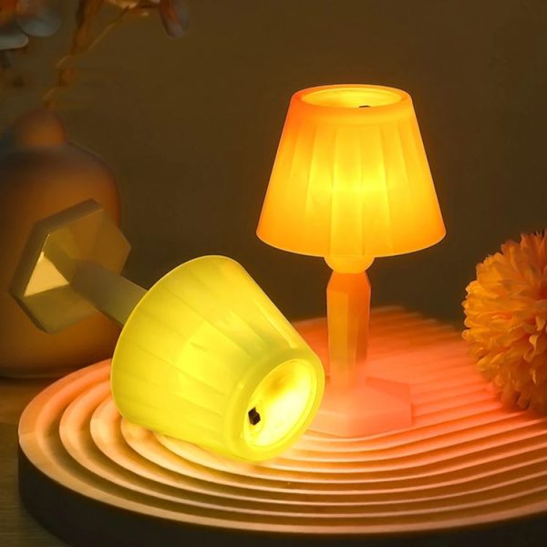 LED Electronic Light Ambient Candy Small Table Lamp Decorative Night Lights (Blue) - Image 6