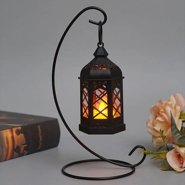 1.5V LED Electronic Candle Light Portable Lamp Wind Lamp Retro Decorative Lights - Image 5