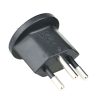 HD-153 With Lock EU To Switzerland Convertible Plug With Ground Wire Travel Adaptor - Image 2