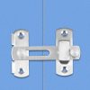 Small 201 Stainless Steel Barn Door Lock Hook Stainless Steel Door Buckle Insertion