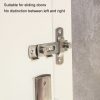 Small 201 Stainless Steel Barn Door Lock Hook Stainless Steel Door Buckle Insertion - Image 7