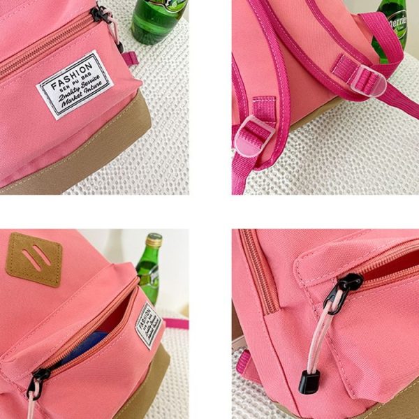 3-6 Year Old Kindergarten Children School Bag Simple Design Shoulder Bag (Blue) - Image 4