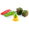 2 In 1 Chili Pepper Seed Extractor Kitchen Fruit and Vegetable Corer (OPP Packaging Color Random Delivery) - Image 5