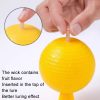 8cm Fruit Fly Balls for Indoor Use Insect Trap Sticky Insect Balls (Yellow With Base+Double-side Glue) - Image 6
