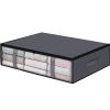 Non-woven Foldable Clothing Storage Bag Quilt Blanket Packing Bag (Gray)