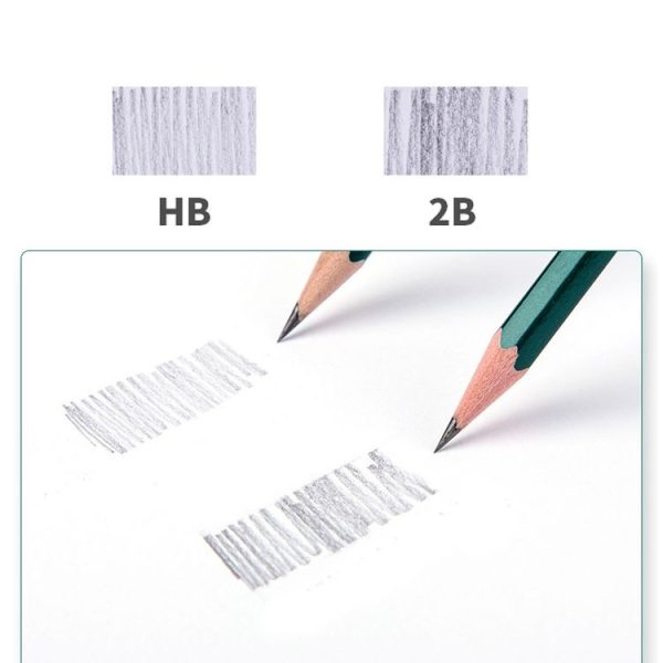 Deli 10pcs / Pack Hexagonal Pencil for Primary School Students, Spec: HB - Image 3