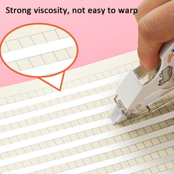 Deli 5mm x 12m Correction Tape Refill Cartoon Transparent Mini Tape (Random Color) - Image 4