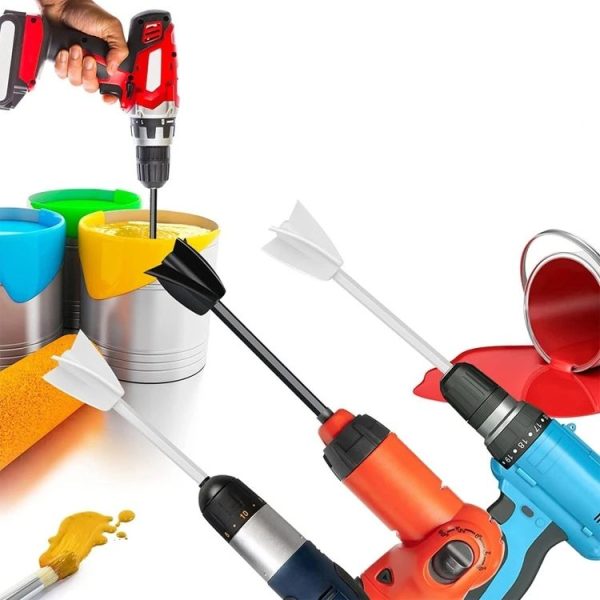 Paint and Resin Epoxy Mixer Paddle Attachment for Drill (Red) - Image 2