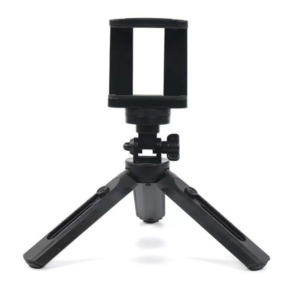 Portable Tabletop Camera Phone Tripod With Ball Head Removable Mini Selfie Tripod (Black) - Image 2