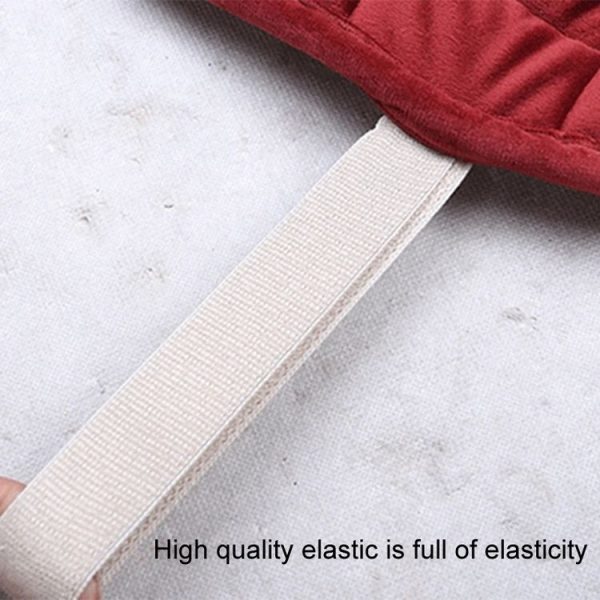 Car Winter Backless Plush Non-slip Non-binding Seat Cushion, Color: Front Row Beige - Image 5