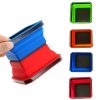 Square Silicone Foldable Magnetic Parts Tray For Small Parts And Tools (Orange) - Image 3