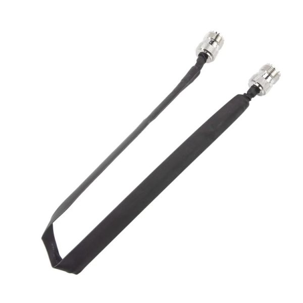 Window / Door Pass Through Flat RF Coaxial Cable UHF 50 Ohm RF Coax Pigtail Extension Cord, Length: 20cm (Male To Female) - Image 3